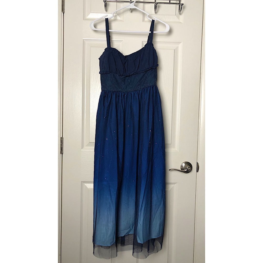 Blue Sparkle Fairy Halloween dress